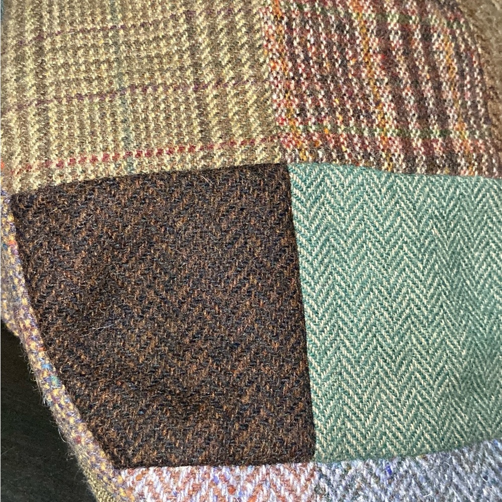 Orvis Pure Wool Patchwork Hat Size L - image 8